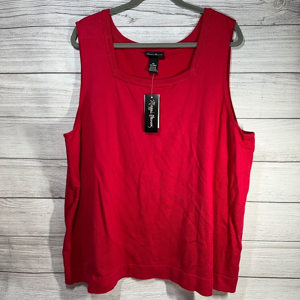 MAGGIE BARNES KNIT TANK [510]